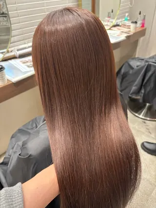 ロング 藤野 結衣のヘアスタイル