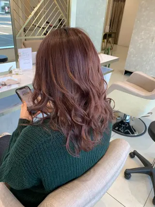 セミロング カラー stylist N0Nのヘアスタイル