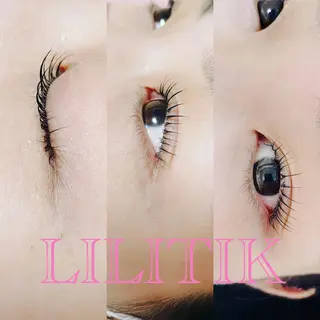 パーマ マツエク・マツパ 韓国idolまつ毛 ꪔ̤̮LILITIKのマツエク・マツパデザイン