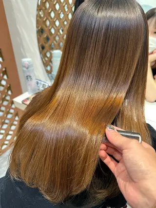 ロング AYAKA 下北沢suuのヘアスタイル