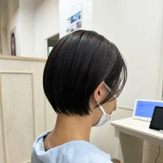 ショート カラー ショート/ボブ パーマ/中原のヘアスタイル