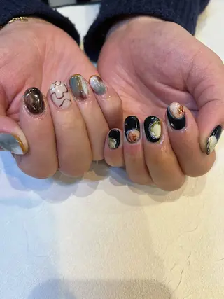 ネイル nailartist lisaのネイルデザイン