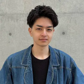 パーマ メンズ 【メンズショート 特化】村斎　伶次のヘアスタイル