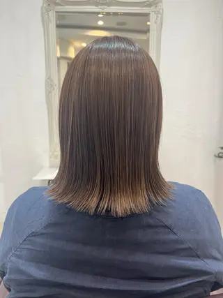 ミディアム カラー 中原由貴 /WILLOW京橋のヘアスタイル