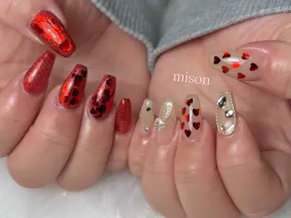 ネイル mison 安形友花のネイルデザイン