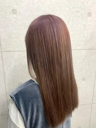 ロング レイヤー ハイトーン 暖色⭐︎KANAKOのヘアスタイル