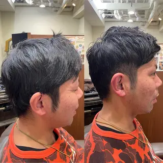 ショート メンズ 💈トレサンパ 💈金山駅✂︎愛実のヘアスタイル
