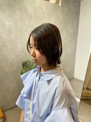 ミディアム やまもと けんたのヘアスタイル