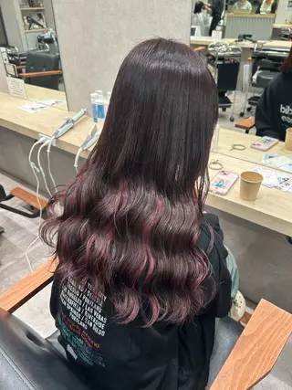 ロング ヘアアレンジ やまぐち まなみのヘアスタイル