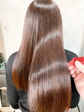 パーマ 翔斗ブリーチなし🫧 で叶う透明感カラーのヘアスタイル