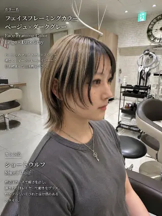 ショート カラー カラー特化🔥中村 和貴＜Ash津田沼＞のヘアスタイル