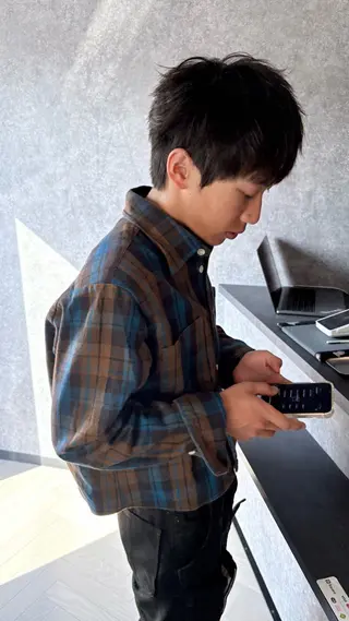 メンズ パーマスタイル特化◎ 永戸圭汰のヘアスタイル