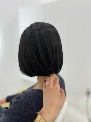 ショート カラー ✄﻿aini天王寺 ✄﻿ゆ乃のヘアスタイル