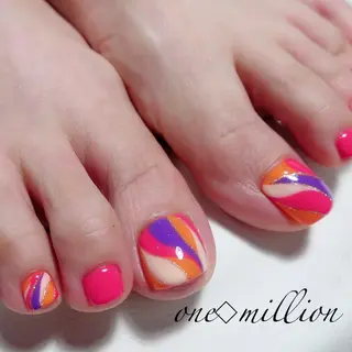 ネイル nail salon ワンミリオンのネイルデザイン