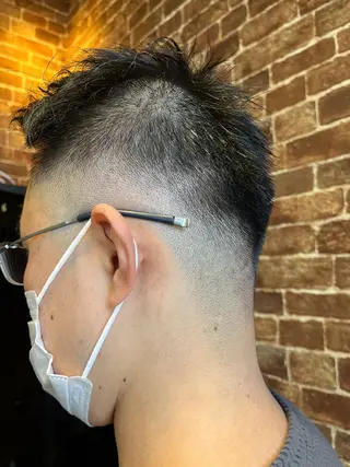 ショート メンズ 久木原 ゆりのヘアスタイル