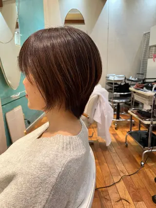 ショート 仲谷 直のヘアスタイル