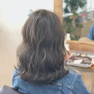 ミディアム カラー [店長]加地 峻のヘアスタイル