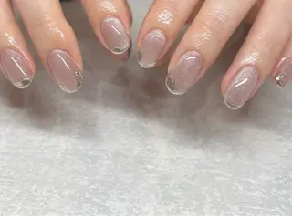 ネイル パラジェルネイル 大人可愛/シンプルのネイルデザイン