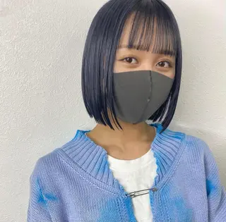 ショート カラー Maya川越/ エクステ/ハイトーンのヘアスタイル