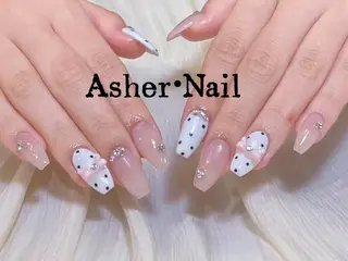 ネイル Asher-Hana 🎗のネイルデザイン