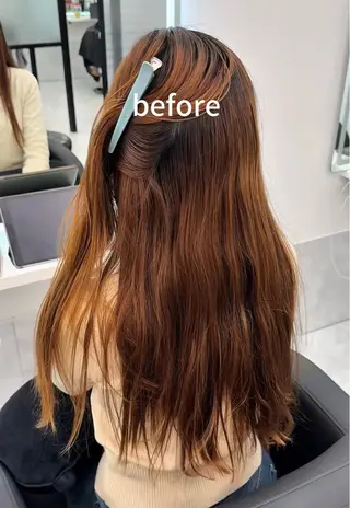 ロング efu.所属・miku 🍑髪質改善サロンのヘアスタイル