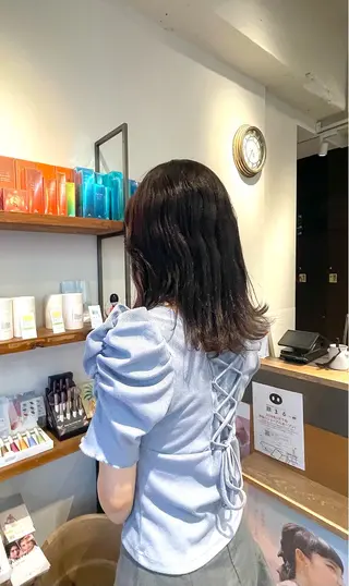 セミロング このみ/髪質改善 /ヘアアレンジ🫧のヘアスタイル