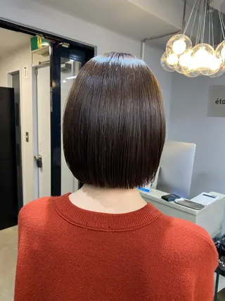 ミディアム カラー レイヤー×髪質改善✨ 渋谷/佐藤侑哉のヘアスタイル