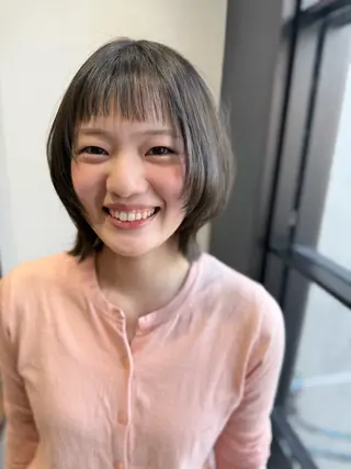 ショート 🍭海外ヘア/レイヤ ー/艶髪🍭舟橋瑞稀のヘアスタイル