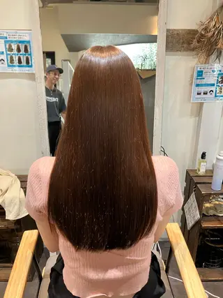 ロング 柴田 胡桃のヘアスタイル