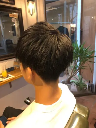 ショート メンズ 冨士川 英樹のヘアスタイル