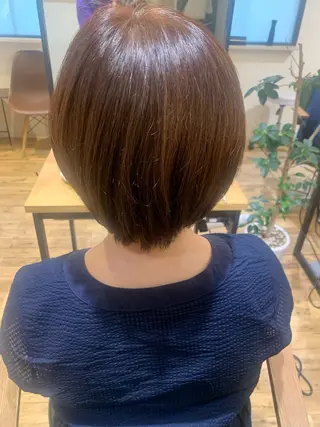 ショート カラー モデル募集/lala _osawa🐳🫧のヘアスタイル