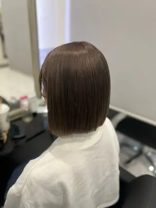 カラー YUDU🍊 germe/ジェルムのヘアスタイル