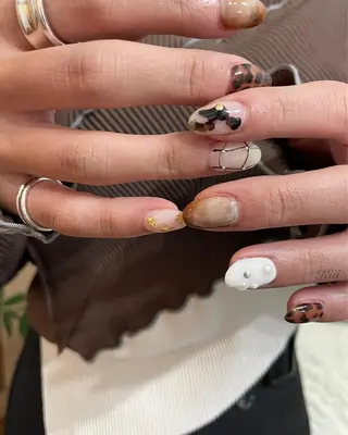 ネイル kiii.__ ✴︎*のネイルデザイン