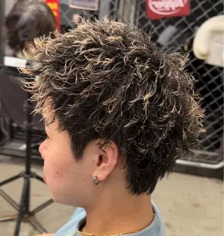 パーマ メンズ RISE  綾瀬店所属・快斗🔥メンズパーマ 🔥モデル募集中🔥のヘアスタイル