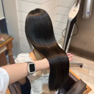 ロング カラー Rion/渋谷 /ブリーチなしカラーのヘアスタイル