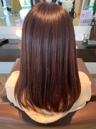 ロング カラー 小宮 真理奈のヘアスタイル