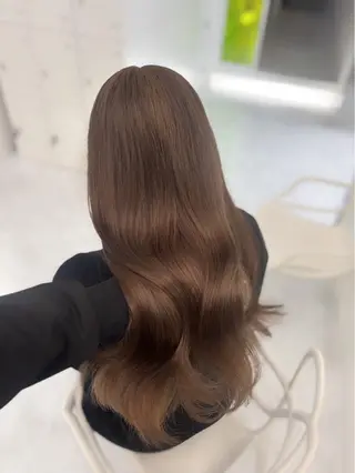 ロング カラー 上品モテヘア🩶 karen🩶のヘアスタイル
