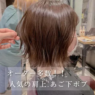 ショート カラー 美髪矯正 特化　川田のヘアスタイル