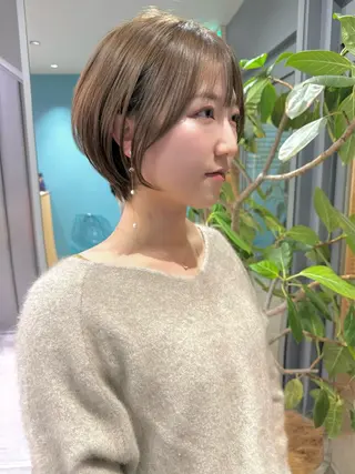 ショート urara/ショート /透明感カラーのヘアスタイル