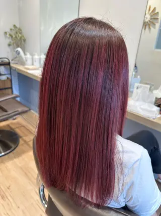 ロング カラー 鎌田 一徳のヘアスタイル