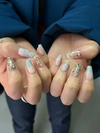 ネイル Hata nail 🎀個性派ニュアンスのネイルデザイン