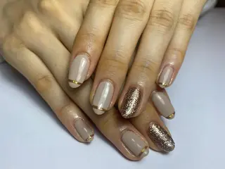 ミディアム shandy nailのネイルデザイン
