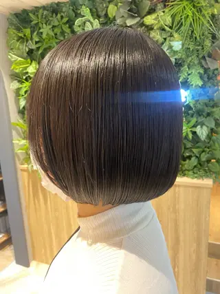 ショート ✨似合わせボブ✨ 縮毛矯正のヘアスタイル