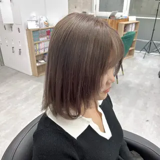 ミディアム カラー Aoba 🫧艶ハイトーン🫧のヘアスタイル
