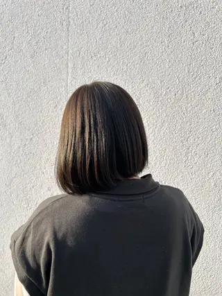 カラー 原田 萌のヘアスタイル