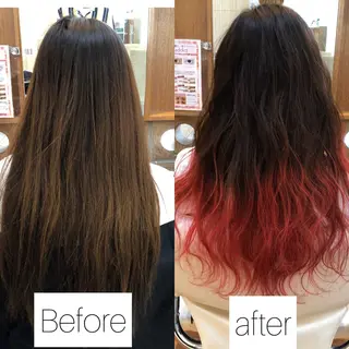 ロング カラー ✨髪質改善専門店✨ QOLU✨のヘアスタイル