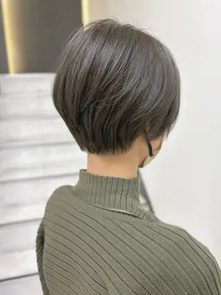 ショート 艶髪/透け感カラー /RYOのヘアスタイル