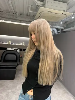 ロング akari/髪質改善 /ブリーチ/名古屋のヘアスタイル