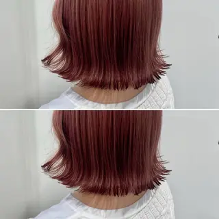 ショート カラー ✨当日予約OK✨ /透明感カラー/莉未のヘアスタイル