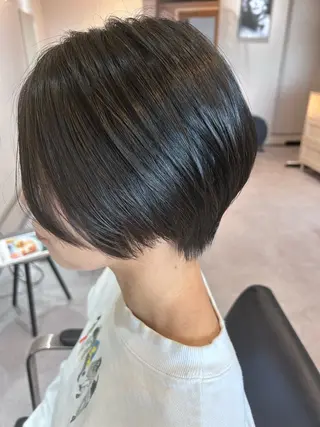 ショート TOSHIKI 透明感カラー🌈のヘアスタイル